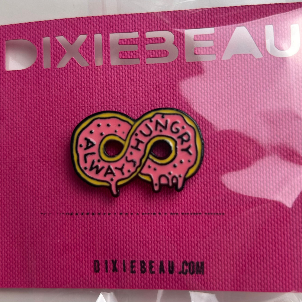 Always Hungry Enamel Pin Badge