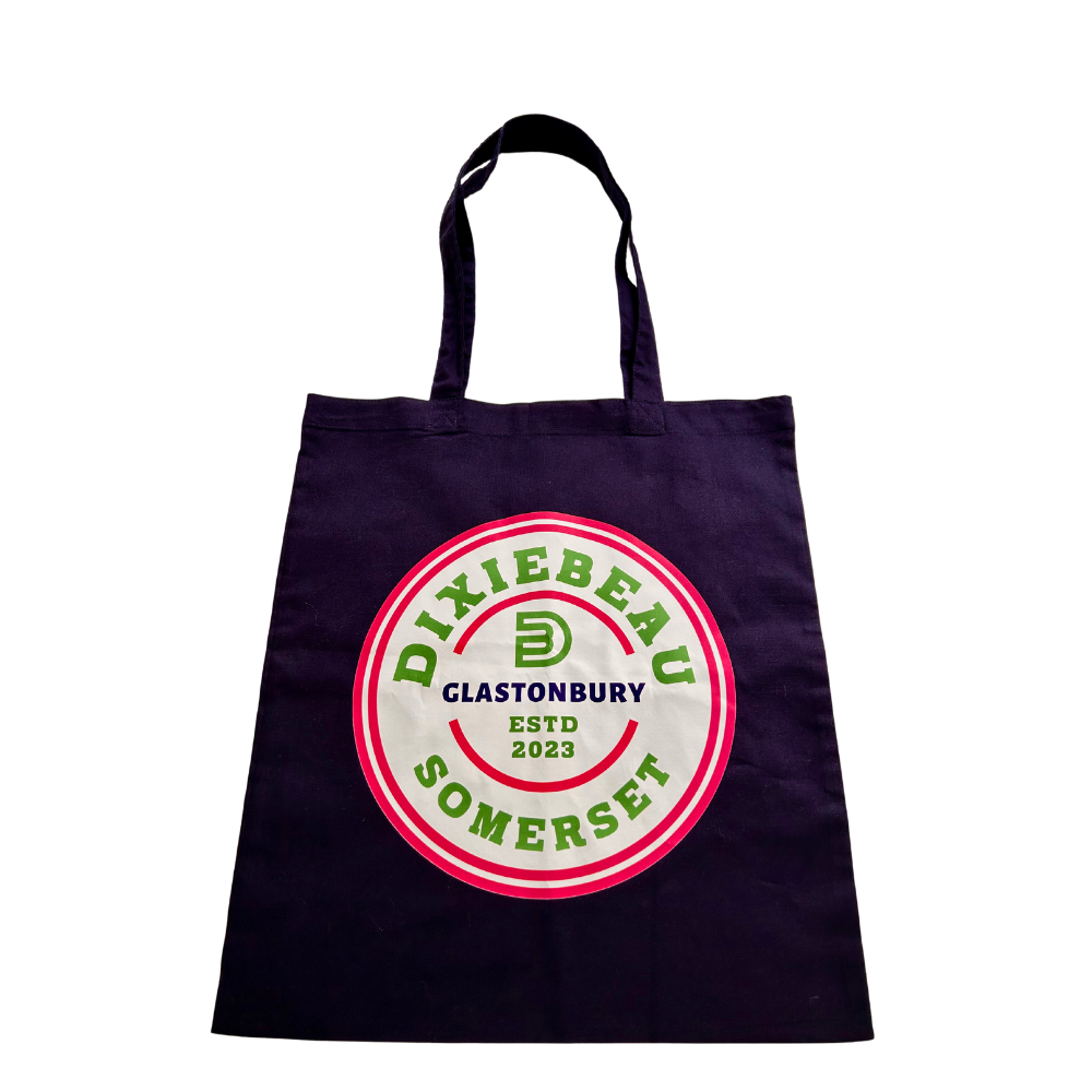 Navy Blue Dixie Beau Tote Bag