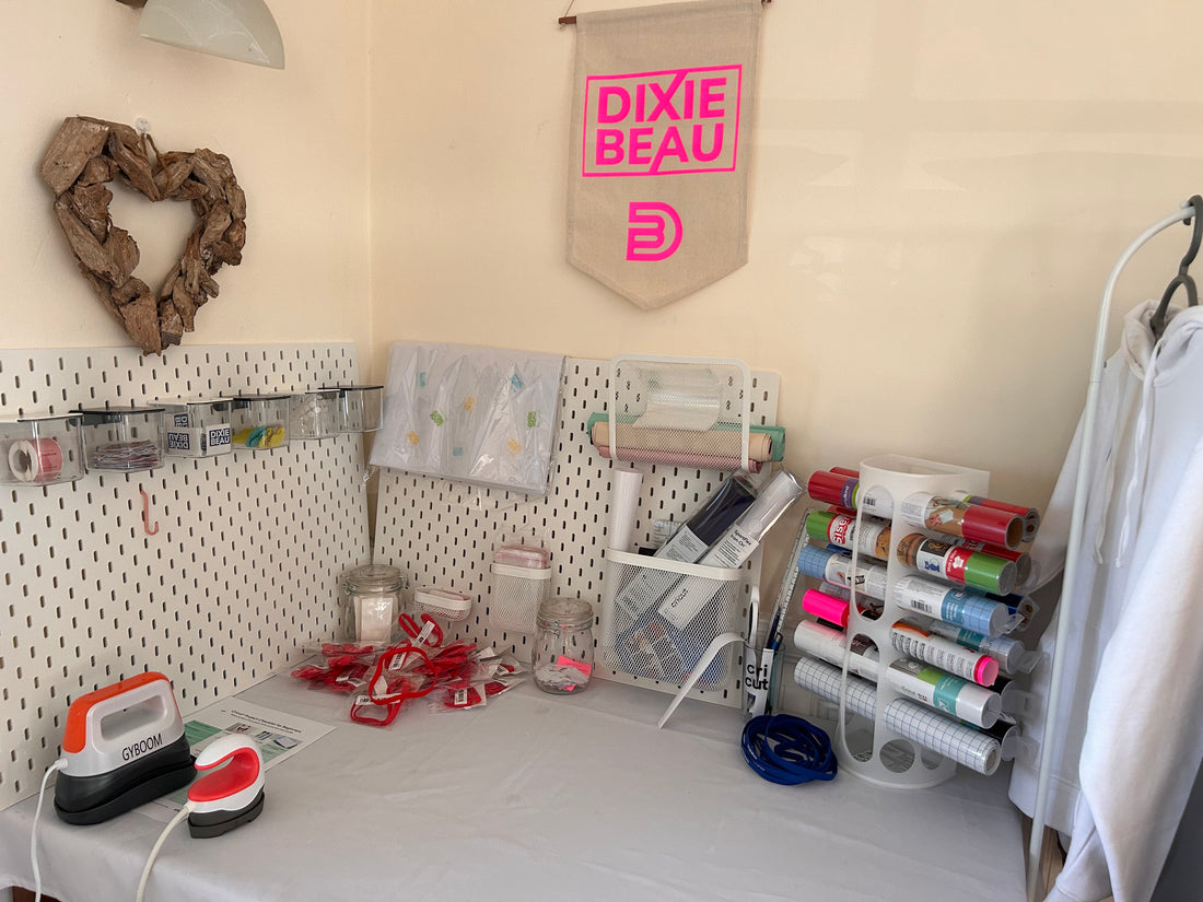 A look at my Dixie Beau design station