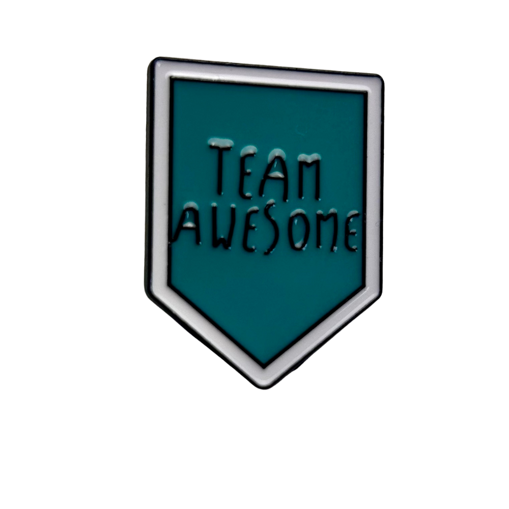 Team Awesome Enamel Pin Badge