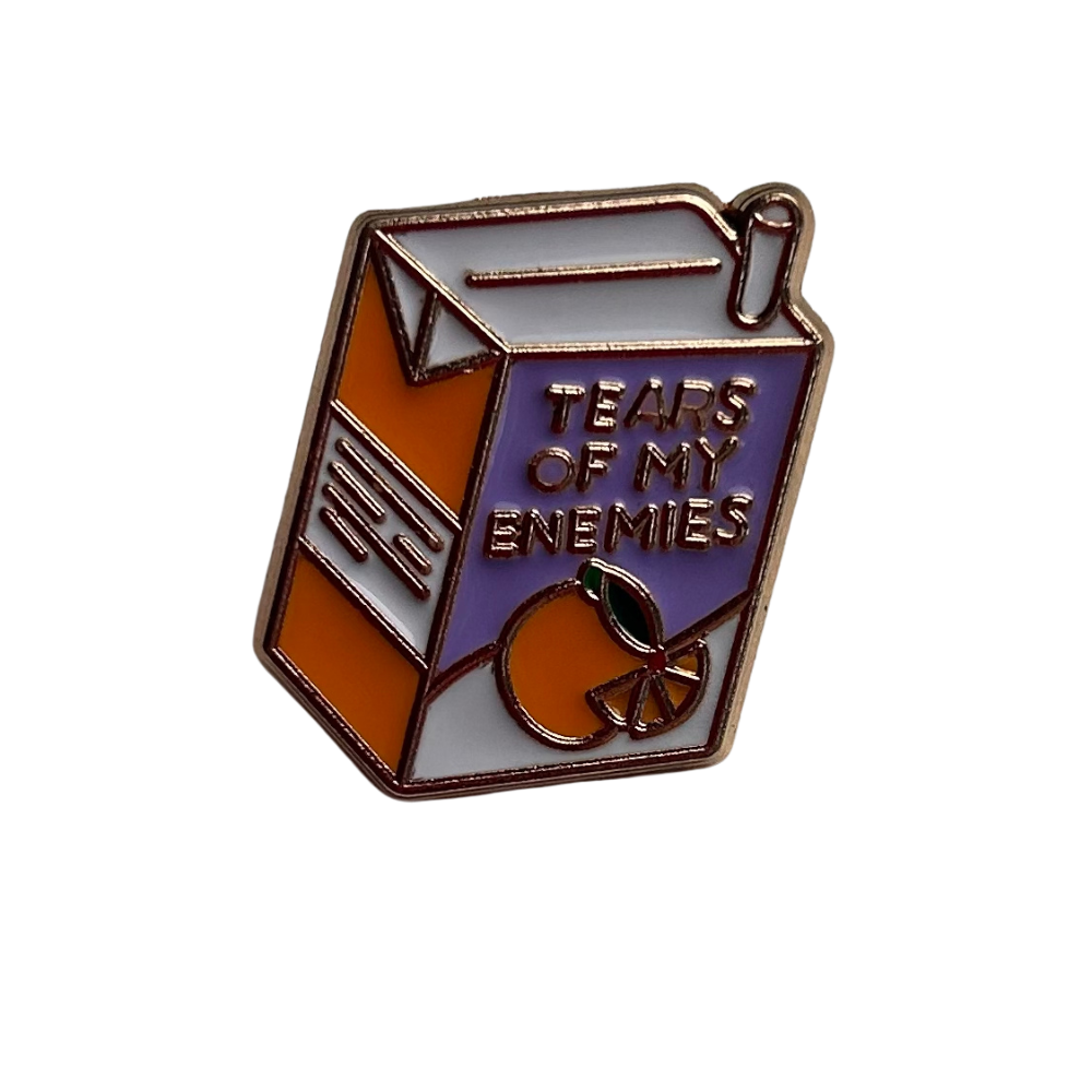 Tears Of My Enemies Enamel Pin Badge