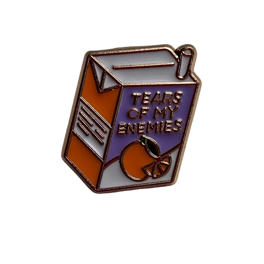 Tears Of My Enemies Enamel Pin Badge