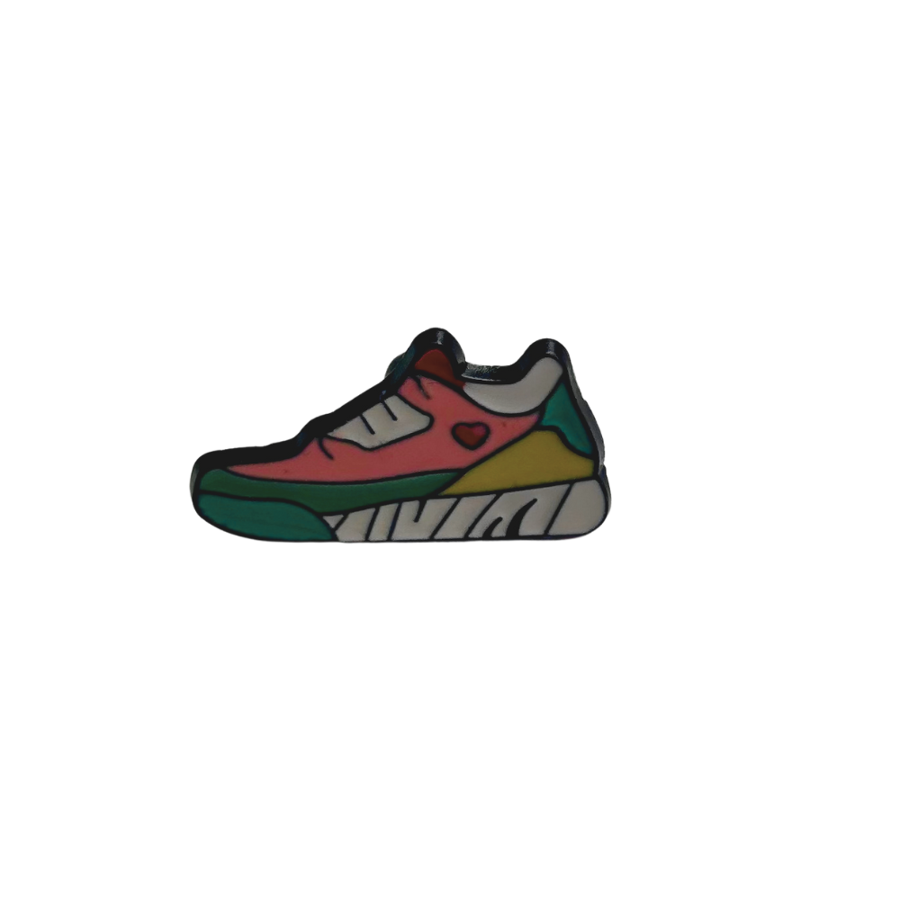 Trainer Enamel Pin Badge